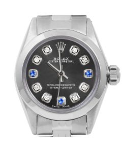 Rolex Oyster Perpetual 24mm Stainless Steel 6700-SS-RHO-8D3S-SMT-JBL