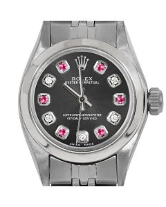 Rolex Oyster Perpetual 24mm Stainless Steel 6700-SS-RHO-ADR-SMT-JBL