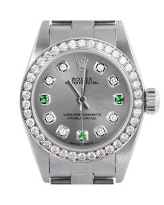 Rolex Oyster Perpetual 24mm Stainless Steel 6700-SS-SLT-8D3E-BDS-OYS
