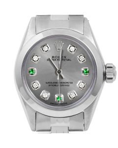 Rolex Oyster Perpetual 24mm Stainless Steel 6700-SS-SLT-8D3E-SMT-JBL