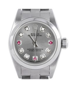 Rolex Oyster Perpetual 24mm Stainless Steel 6700-SS-SLT-8D3R-SMT-OYS