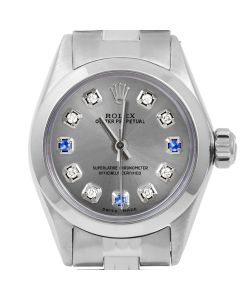 Rolex Oyster Perpetual 24mm Stainless Steel 6700-SS-SLT-8D3S-SMT-JBL