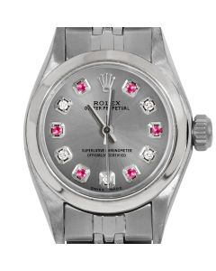 Rolex Oyster Perpetual 24mm Stainless Steel 6700-SS-SLT-ADR-SMT-JBL