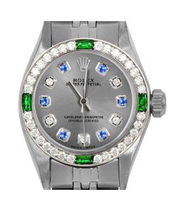 Rolex Oyster Perpetual 24mm Stainless Steel 6700-SS-SLT-ADS-4EMD-JBL