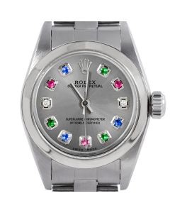 Rolex Oyster Perpetual 24mm Stainless Steel 6700-SS-SLT-ERDS-SMT-OYS