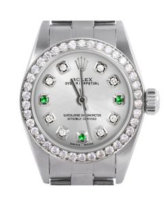 Rolex Oyster Perpetual 24mm Stainless Steel 6700-SS-SLV-8D3E-BDS-OYS