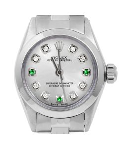 Rolex Oyster Perpetual 24mm Stainless Steel 6700-SS-SLV-8D3E-SMT-JBL