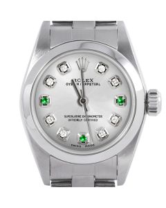 Rolex Oyster Perpetual 24mm Stainless Steel 6700-SS-SLV-8D3E-SMT-OYS