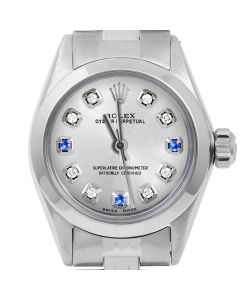 Rolex Oyster Perpetual 24mm Stainless Steel 6700-SS-SLV-8D3S-SMT-JBL