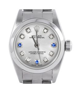 Rolex Oyster Perpetual 24mm Stainless Steel 6700-SS-SLV-8D3S-SMT-OYS