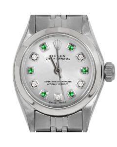 Rolex Oyster Perpetual 24mm Stainless Steel 6700-SS-SLV-ADE-SMT-JBL