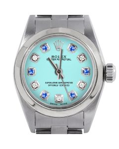 Rolex Oyster Perpetual 24mm Stainless Steel 6700-SS-TRQ-ADS-SMT-OYS