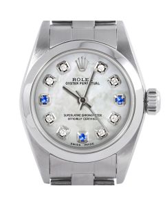 Rolex Oyster Perpetual 24mm Stainless Steel 6700-SS-WMOP-8D3S-SMT-OYS