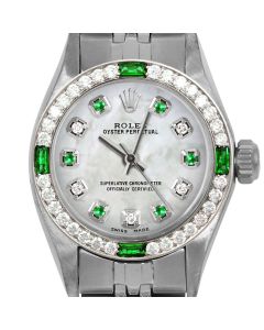 Rolex Oyster Perpetual 24mm Stainless Steel 6700-SS-WMOP-ADE-4EMD-JBL