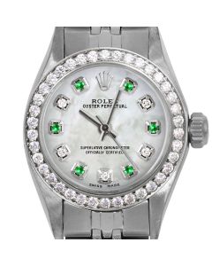 Rolex Oyster Perpetual 24mm Stainless Steel 6700-SS-WMOP-ADE-BDS-JBL