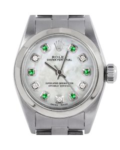 Rolex Oyster Perpetual 24mm Stainless Steel 6700-SS-WMOP-ADE-SMT-OYS