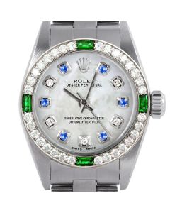 Rolex Oyster Perpetual 24mm Stainless Steel 6700-SS-WMOP-ADS-4EMD-OYS