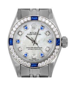 Rolex Oyster Perpetual 24mm Stainless Steel 6700-SS-WMOP-ADS-4SPH-JBL