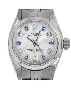 Rolex Oyster Perpetual 24mm Stainless Steel 6700-SS-WMOP-ADS-SMT-JBL