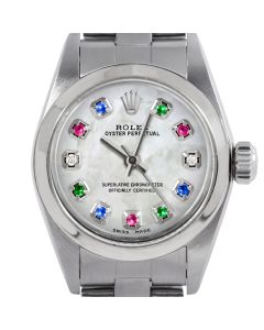 Rolex Oyster Perpetual 24mm Stainless Steel 6700-SS-WMOP-ERDS-SMT-OYS