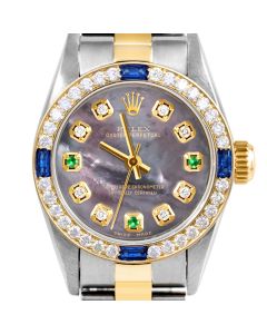 Rolex Oyster Perpetual 24mm Two Tone 6700-TT-BMOP-8D3E-4SPH-OYS