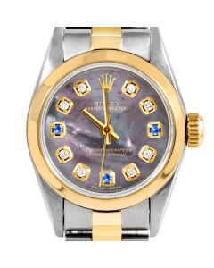 Rolex Oyster Perpetual 24mm Two Tone 6700-TT-BMOP-8D3S-SMT-OYS