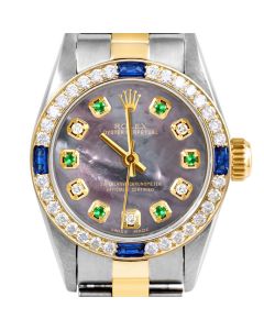 Rolex Oyster Perpetual 24mm Two Tone 6700-TT-BMOP-ADE-4SPH-OYS