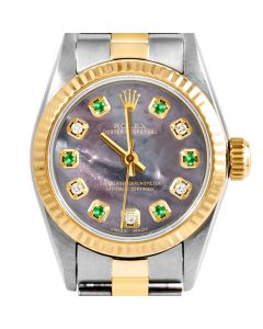 Rolex Oyster Perpetual 24mm Two Tone 6700-TT-BMOP-ADE-FLT-OYS