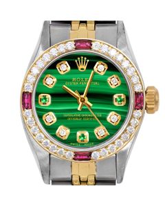 Rolex Oyster Perpetual 24mm Two Tone 6700-TT-MLC-8D3E-4RBY-JBL
