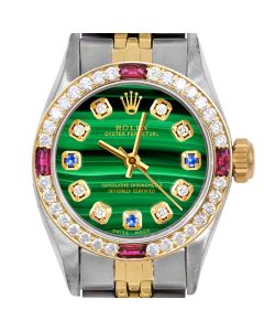 Rolex Oyster Perpetual 24mm Two Tone 6700-TT-MLC-8D3S-4RBY-JBL