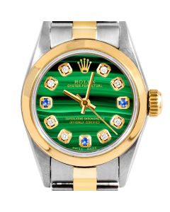 Rolex Oyster Perpetual 24mm Two Tone 6700-TT-MLC-8D3S-SMT-OYS