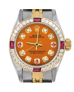 Rolex Oyster Perpetual 24mm Two Tone 6700-TT-ORN-8D3R-4RBY-JBL