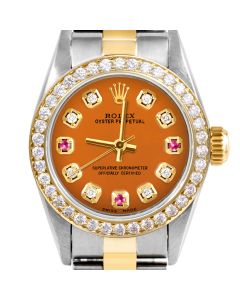 Rolex Oyster Perpetual 24mm Two Tone 6700-TT-ORN-8D3R-BDS-OYS