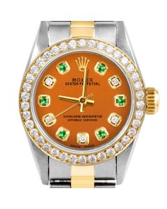 Rolex Oyster Perpetual 24mm Two Tone 6700-TT-ORN-ADE-BDS-OYS