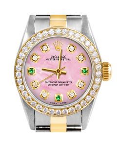 Rolex Oyster Perpetual 24mm Two Tone 6700-TT-PMOP-8D3E-BDS-OYS