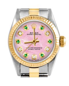 Rolex Oyster Perpetual 24mm Two Tone 6700-TT-PMOP-ADE-FLT-OYS