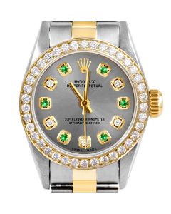 Rolex Oyster Perpetual 24mm Two Tone 6700-TT-SLT-ADE-BDS-OYS