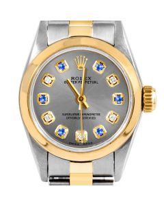 Rolex Oyster Perpetual 24mm Two Tone 6700-TT-SLT-ADS-SMT-OYS