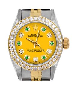 Rolex Oyster Perpetual 24mm Two Tone 6700-TT-YLW-ADE-BDS-JBL