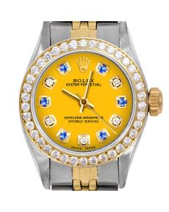 Rolex Oyster Perpetual 24mm Two Tone 6700-TT-YLW-ADS-BDS-JBL