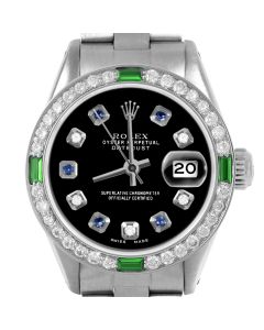 Rolex Datejust 26mm Stainless Steel 6917-SS-BLK-ADS-4EMD-OYS