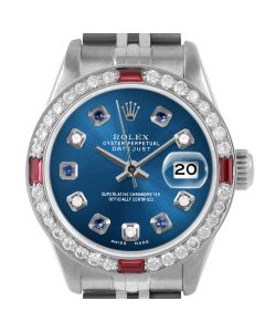 Rolex Datejust 26mm Stainless Steel 6917-SS-BLU-ADS-4RBY-JBL