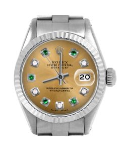 Rolex Datejust 26mm Stainless Steel 6917-SS-CHM-ADE-FLT-OYS