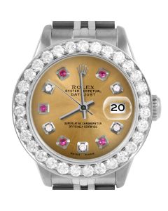 Rolex Datejust 26mm Stainless Steel 6917-SS-CHM-ADR-2CT-JBL
