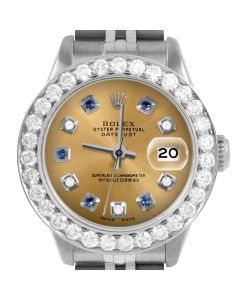 Rolex Datejust 26mm Stainless Steel 6917-SS-CHM-ADS-2CT-JBL