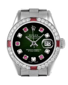 Rolex Datejust 26mm Stainless Steel 6917-SS-GRV-ADR-4RBY-OYS