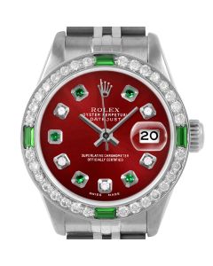 Rolex Datejust 26mm Stainless Steel 6917-SS-RED-ADE-4EMD-JBL