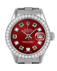 Rolex Datejust 26mm Stainless Steel 6917-SS-RED-ADE-BDS-OYS