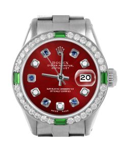 Rolex Datejust 26mm Stainless Steel 6917-SS-RED-ADS-4EMD-OYS