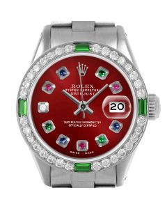 Rolex Datejust 26mm Stainless Steel 6917-SS-RED-ERDS-4EMD-OYS